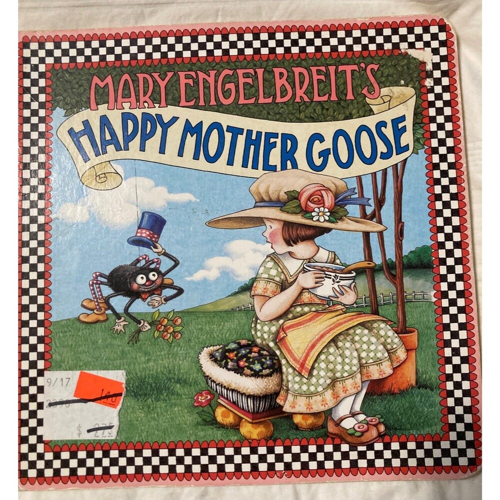 Happy Mother Goose Book by Mary Engelbreit 2007 Children Board